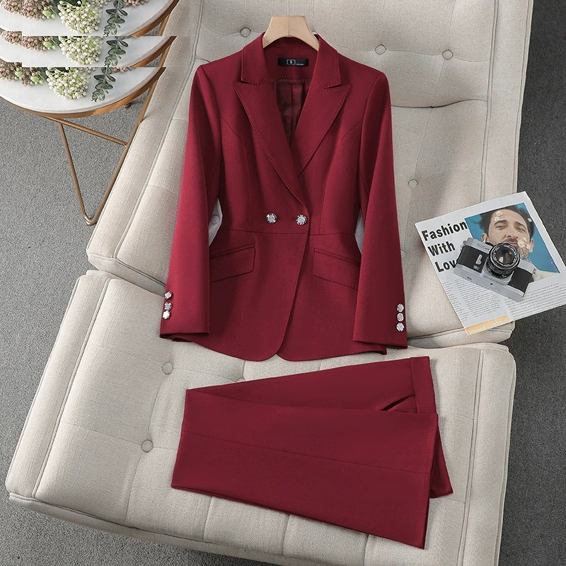 Women Formal Wear Winter - New Fashion Pant Suits for Women