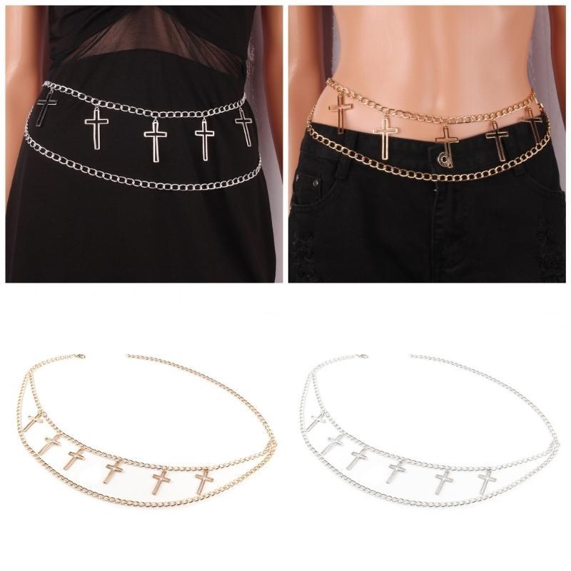 39BD Cool Crossed Pendant Wais - Women Formal Wear Belt reseña y precio