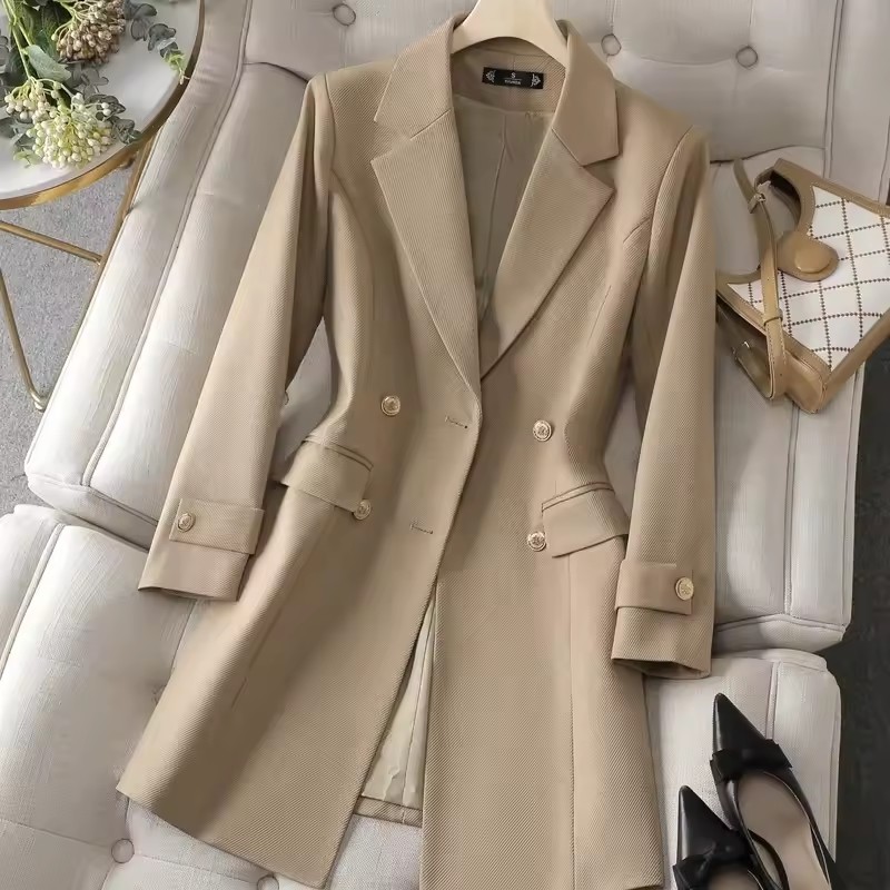 Fashion Autumn Trench Jacket W - Women Formal Wear Winter reseña y precio