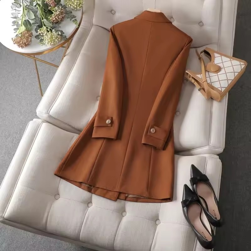 Fashion Autumn Trench Jacket W - Women Formal Wear Winter reseña y precio