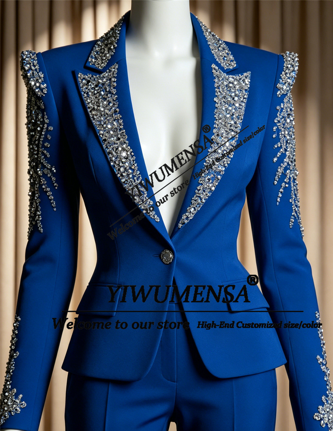 Luxury Women Suits 2 Pieces Se - Women'S Formal Wear With Pants reseña y precio
