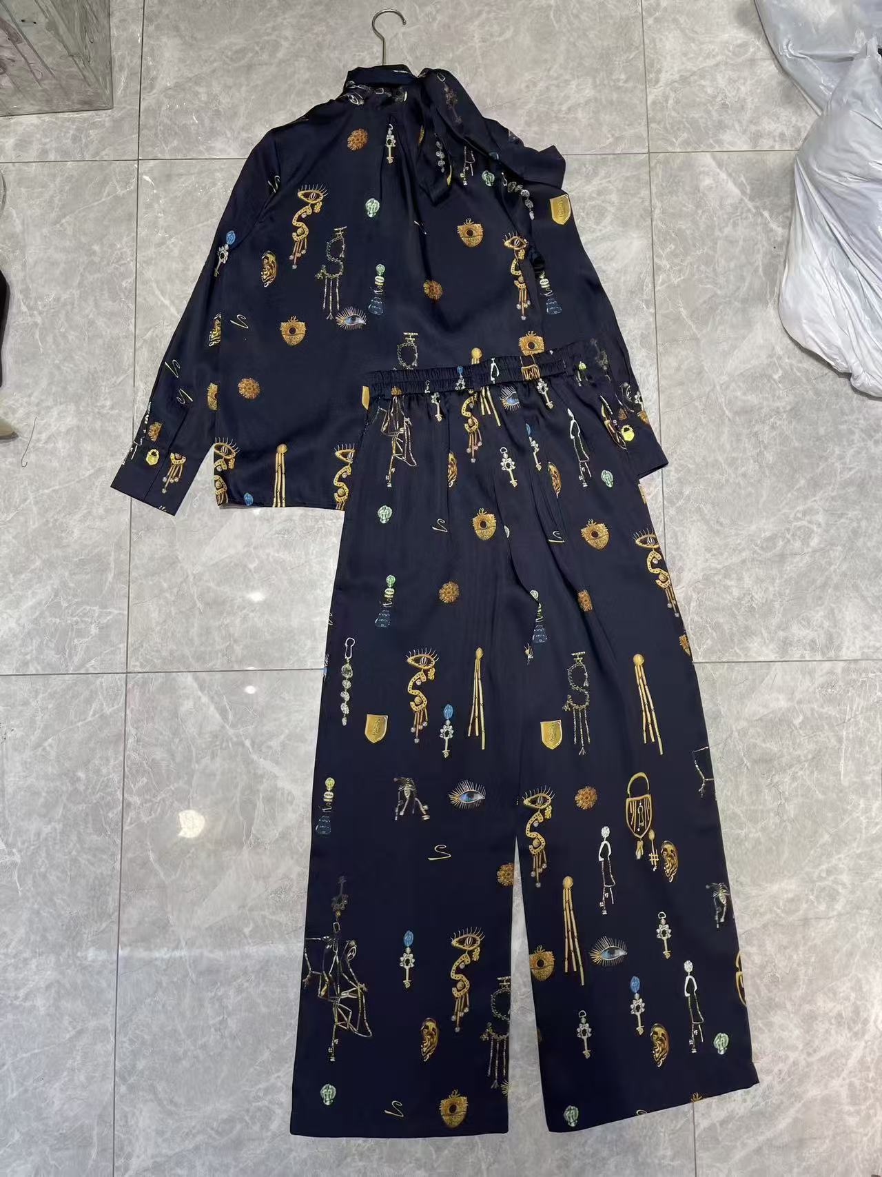 High Street 2pcs Set Women's M - Women'S Formal Wear With Pants reseña y precio