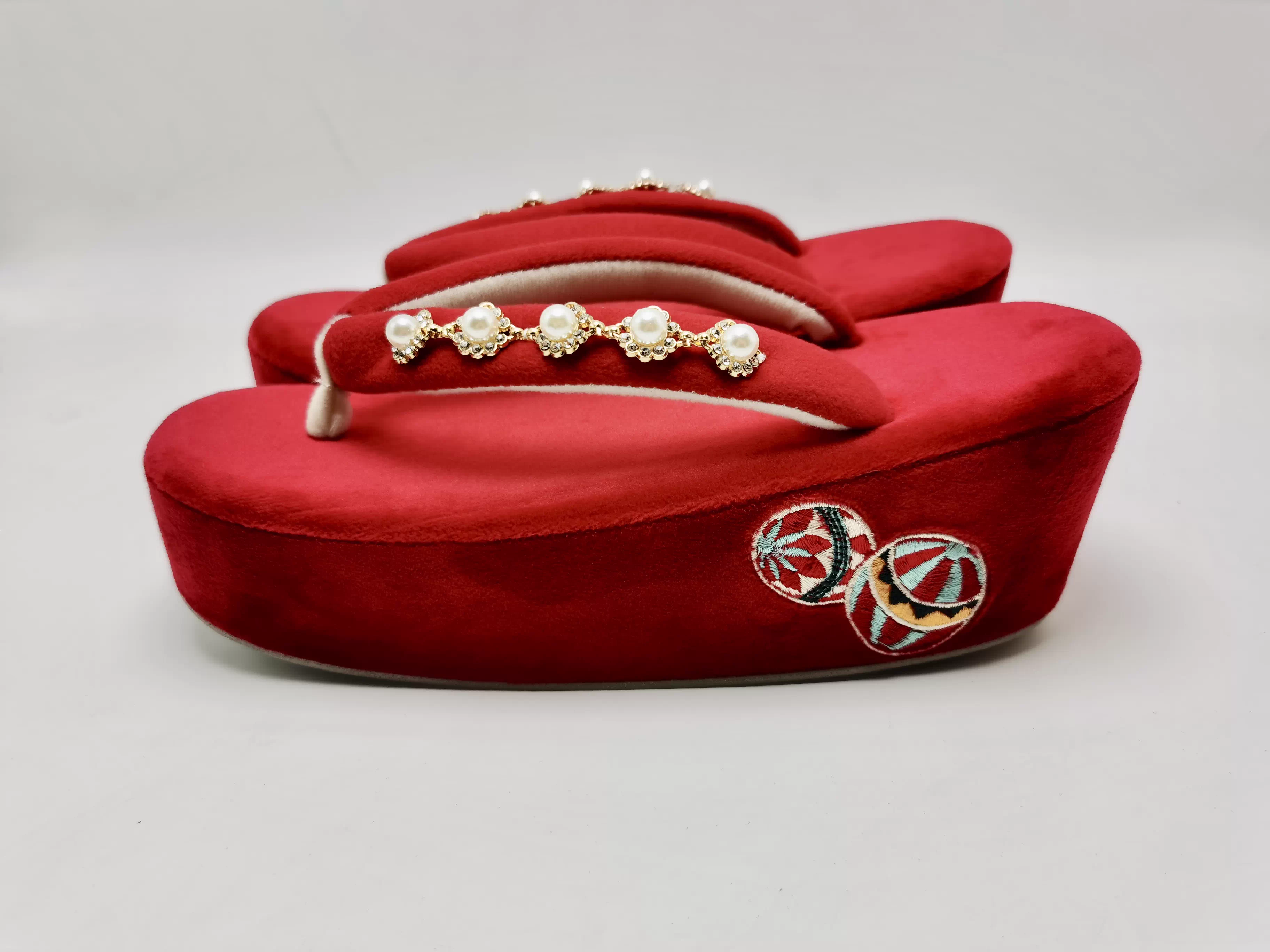 Japanese Cork-Soled Sandals (Z - Japanese Women Formal Wear reseña y precio