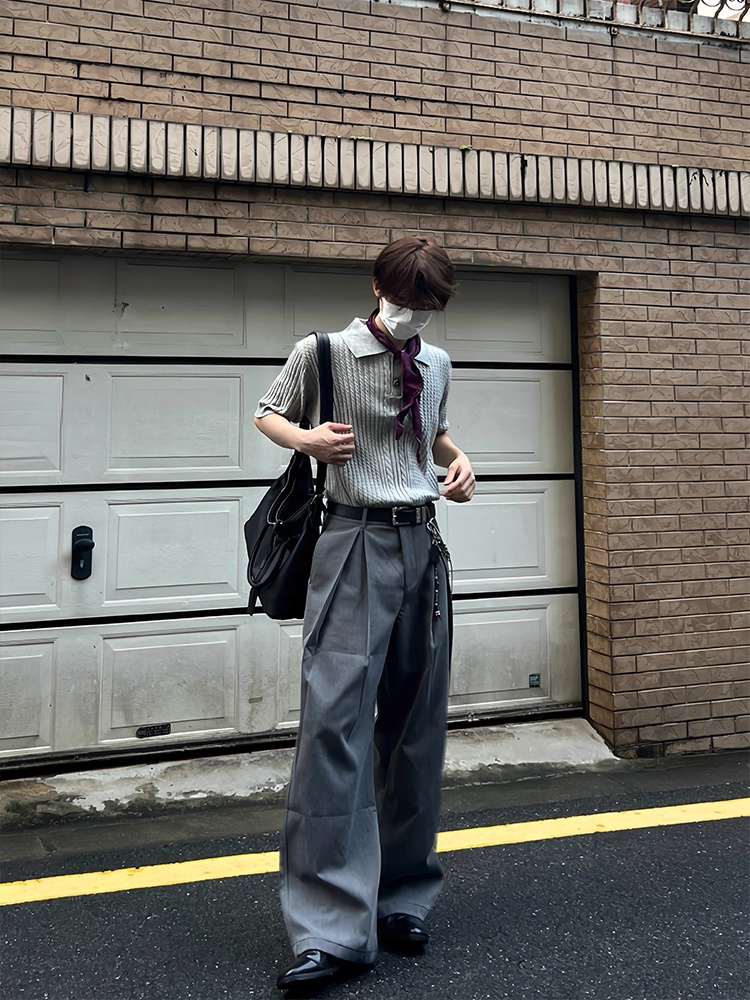 Casual Thiened Fce Lined 3D Ta - Tailored Trouser Wide reseña y precio