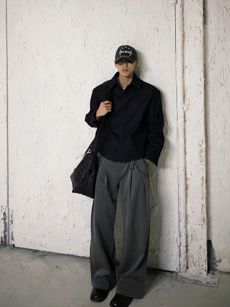 Casual Thiened Fce Lined 3D Ta - Tailored Trouser Wide reseña y precio