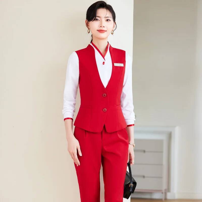 Plus Size 5XL Formal Pantsuits - Women Formal Wear Winter reseña y precio