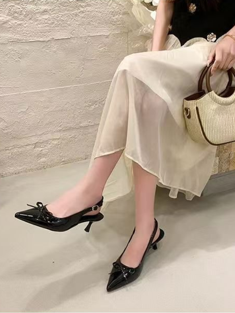 Women Patent Leather Bow Point - Women Formal Wear Shoes reseña y precio