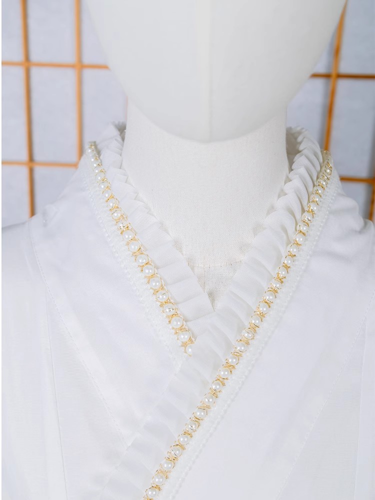 Lace-Trimmed Kimono Undergarme - Japanese Women Formal Wear reseña y precio