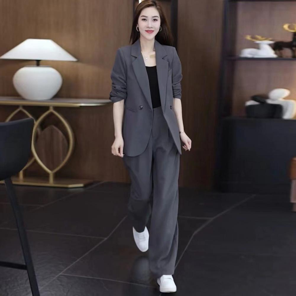 Women Coat Pants Set Formal Co - Women'S Formal Wear With Pants reseña y precio