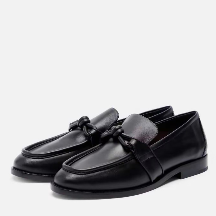 Women's Leather Knot Detail Lo - Women Formal Wear Shoes reseña y precio