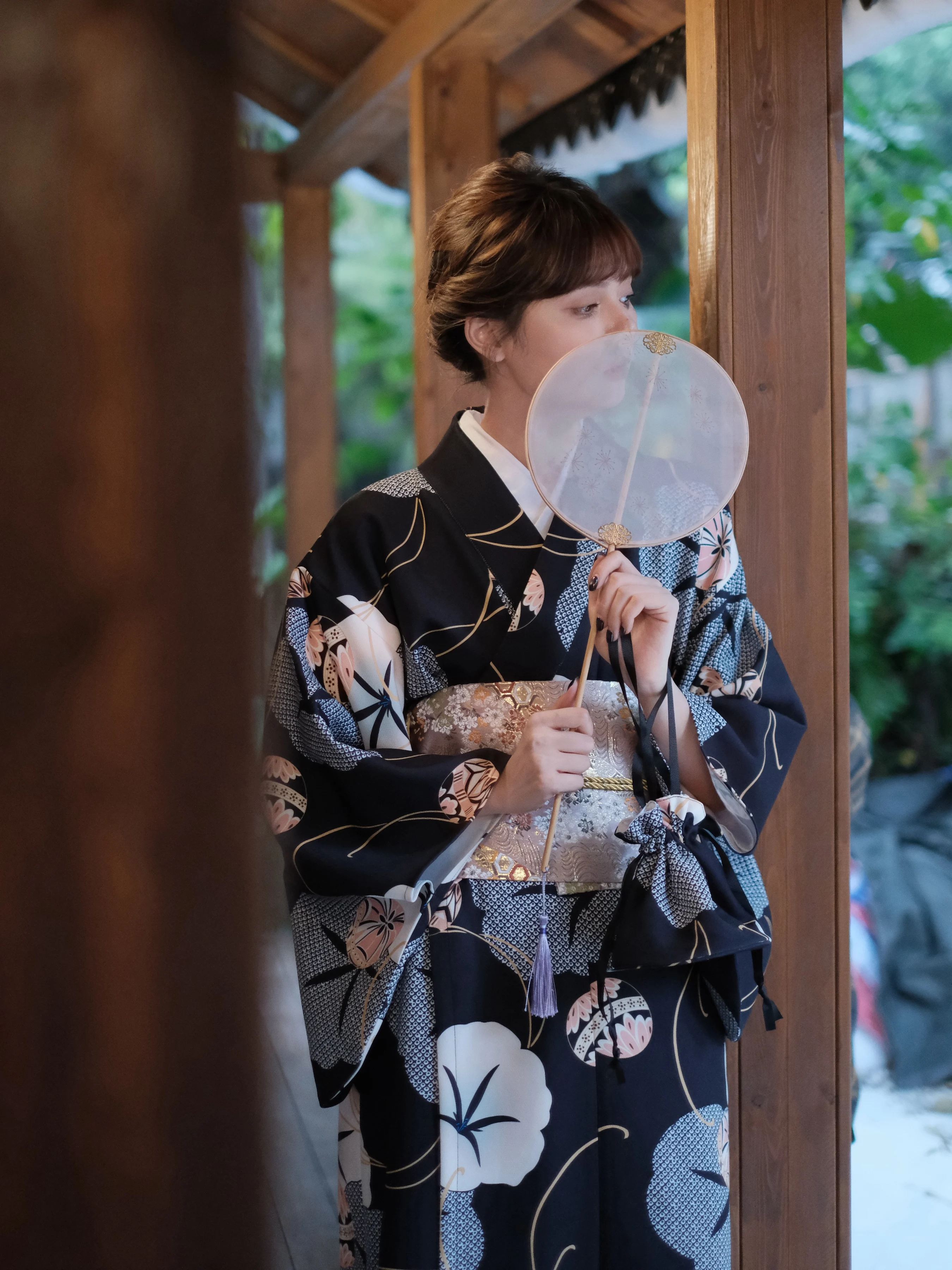 Women Japanese Kimono Black Co - Japanese Women Formal Wear reseña y precio