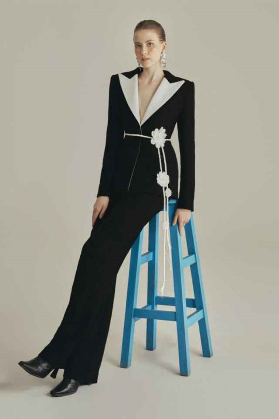 Customized Elegant Women Pants - Women Formal Wear Belt reseña y precio