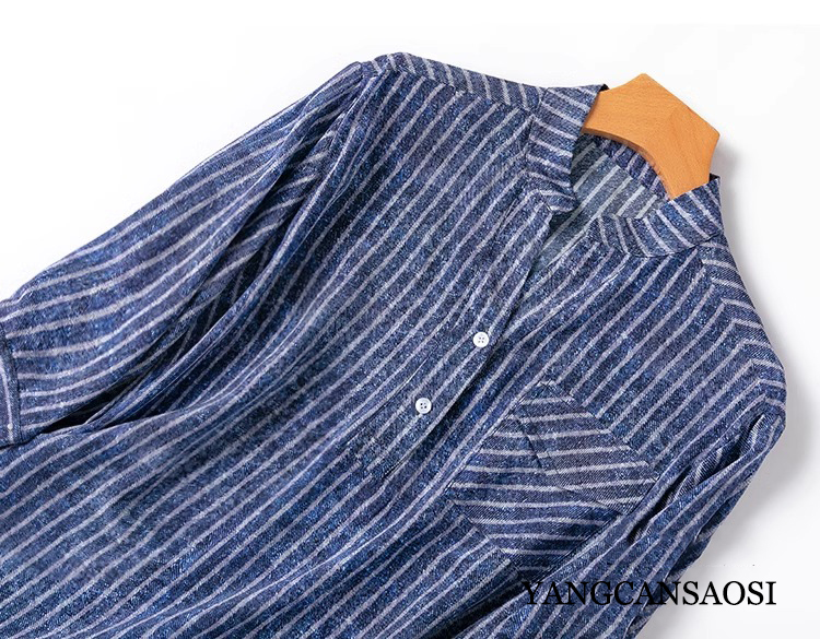 2024 Women's Fashion Spring/Su - Silk Blouse Button reseña y precio