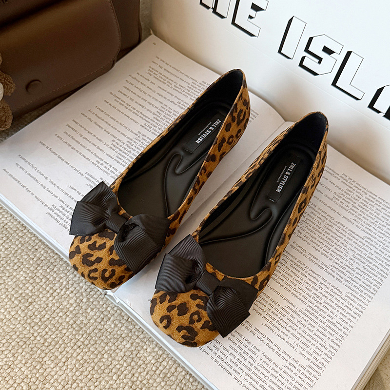 Multi-Color Suede Ballet Flats - Women Formal Wear Shoes reseña y precio