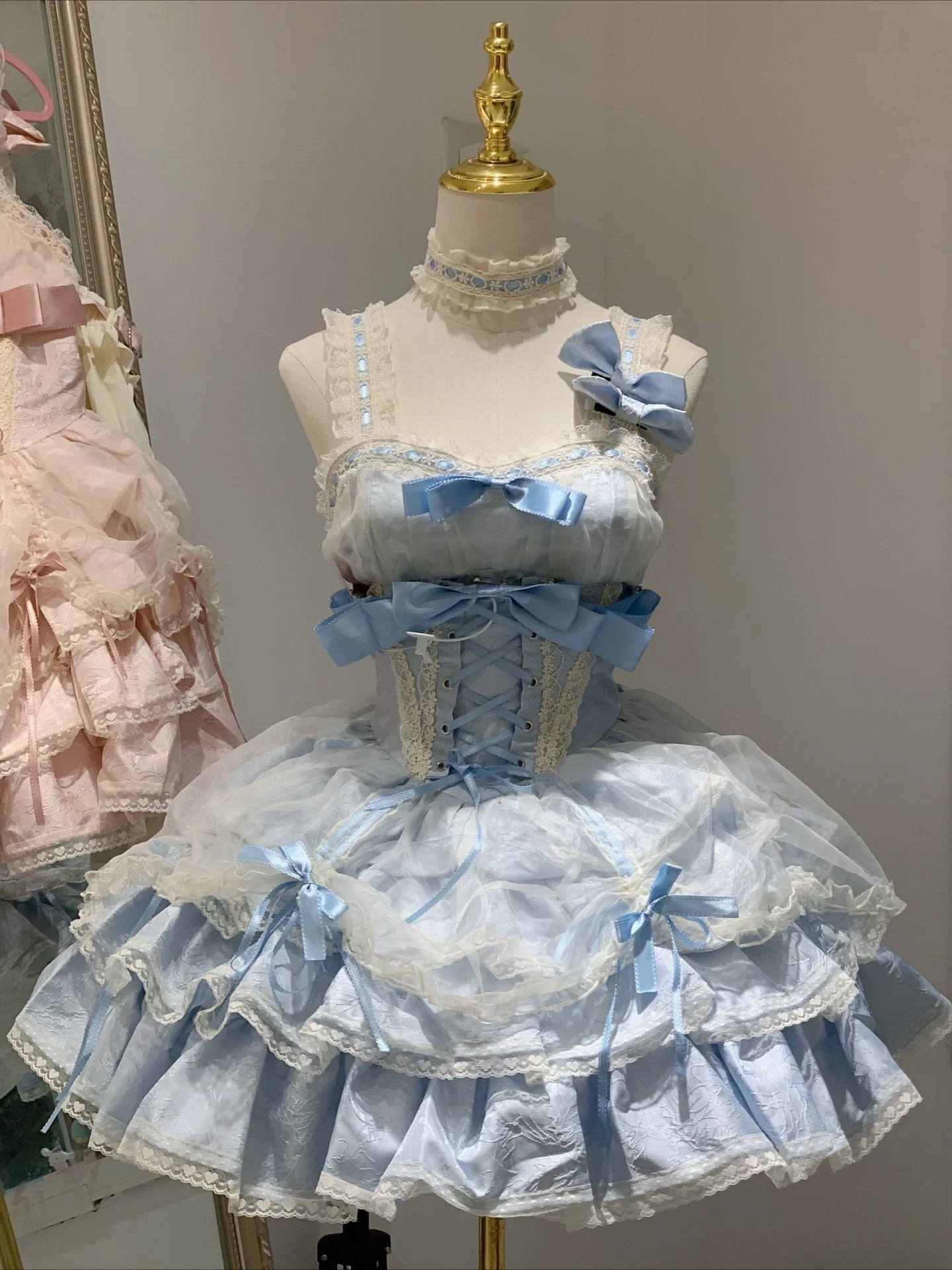 Sweet Elegant Lolita Dress Set - Japanese Women Formal Wear reseña y precio