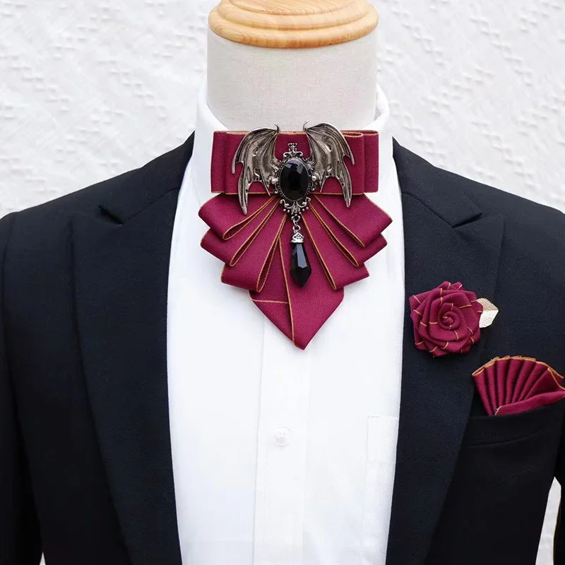 Men's Bow Tie Brooch Set Briti - Women Formal Wear With Tie reseña y precio