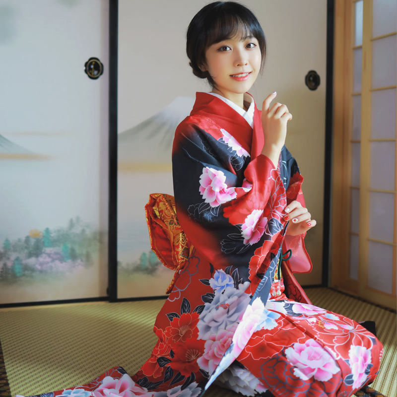 Women's Japanese Kimono Formal - Japanese Women Formal Wear reseña y precio