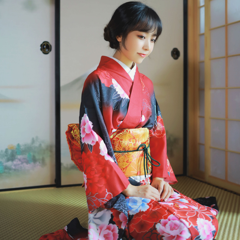Women's Japanese Kimono Formal - Japanese Women Formal Wear reseña y precio