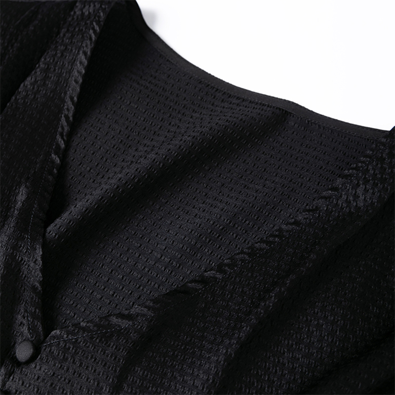 Women Silk Blouse 93% Mulberry - Silk Blouse Button reseña y precio