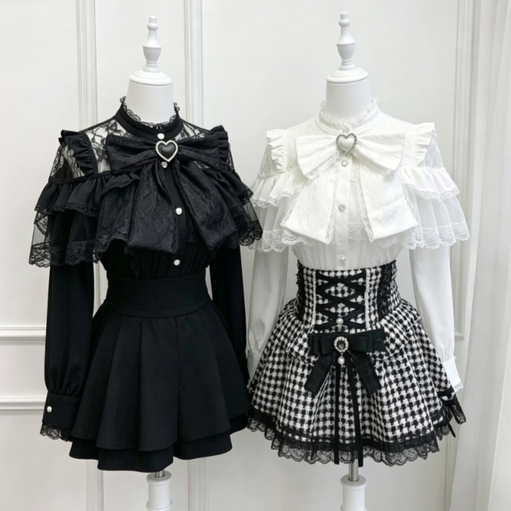 Kawaii Japanese Lolita Blouse  - Japanese Women Formal Wear reseña y precio