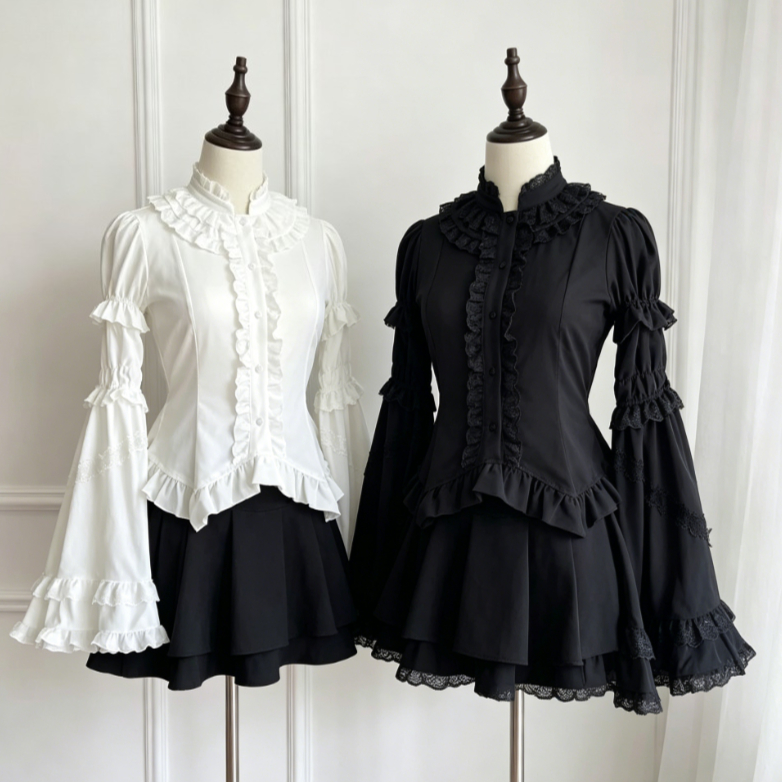 Kawaii Japanese Lolita Blouse  - Japanese Women Formal Wear reseña y precio