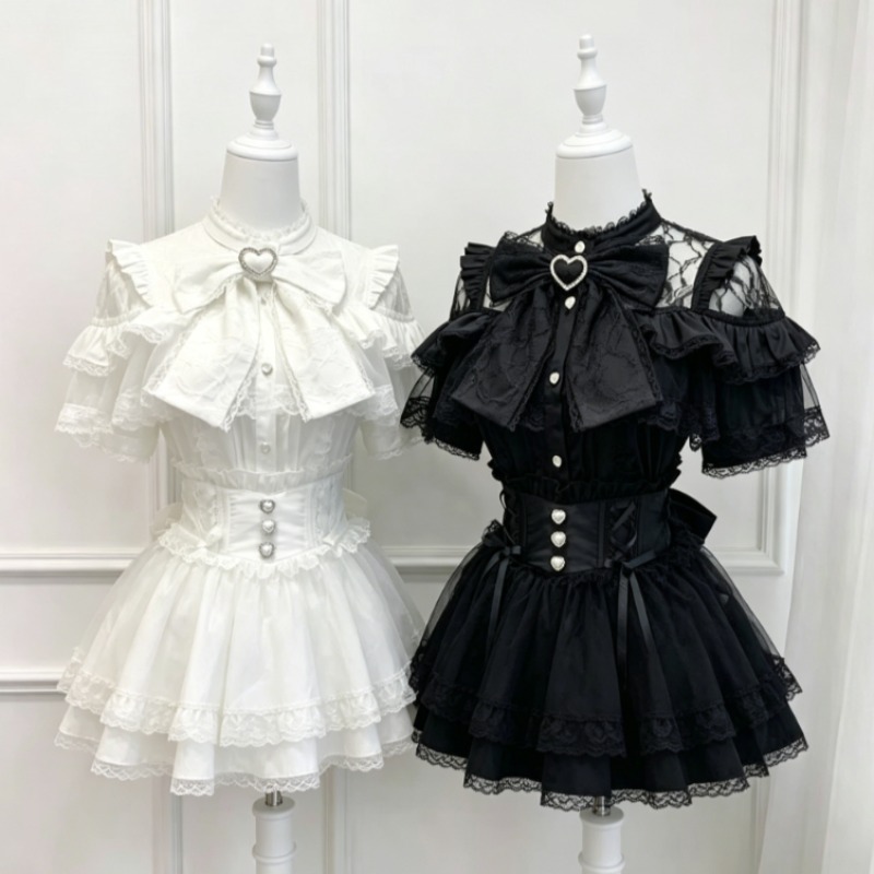Kawaii Japanese Lolita Blouse  - Japanese Women Formal Wear reseña y precio