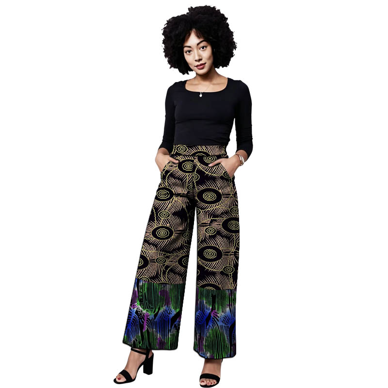 Ankara Outfit Women's Patchwor - Tailored Trouser Wide reseña y precio