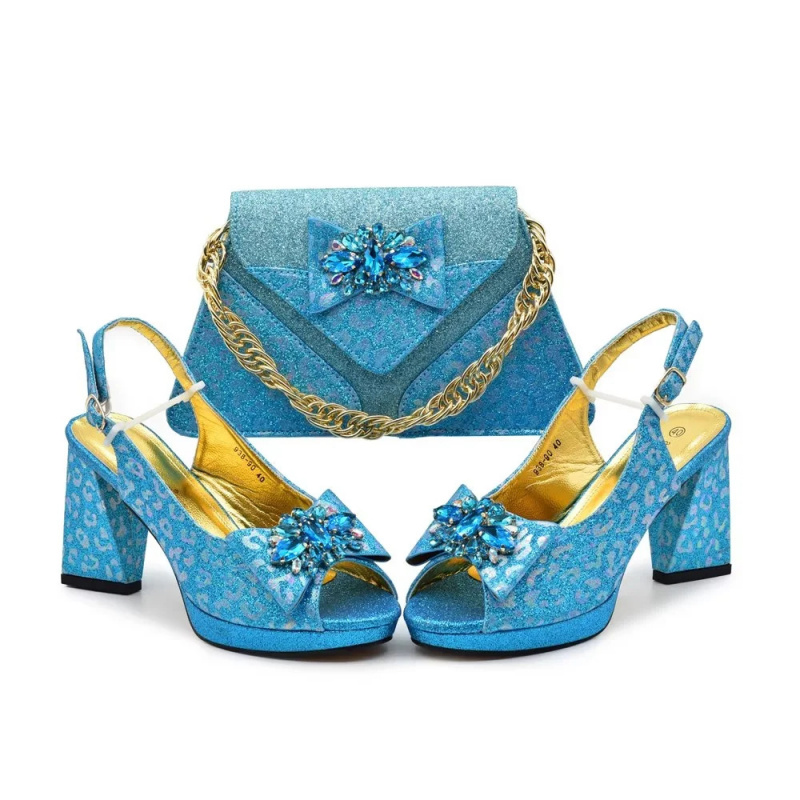 shoe and bag matching fabric w - Women Formal Wear Shoes reseña y precio