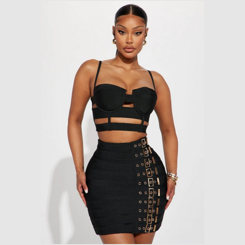 Black White Bandage Women Prom - Women Formal Wear Belt reseña y precio