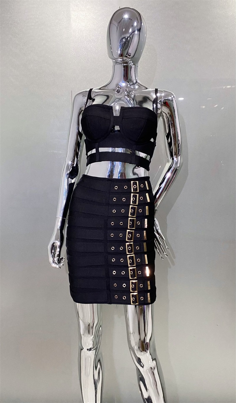 Black White Bandage Women Prom - Women Formal Wear Belt reseña y precio